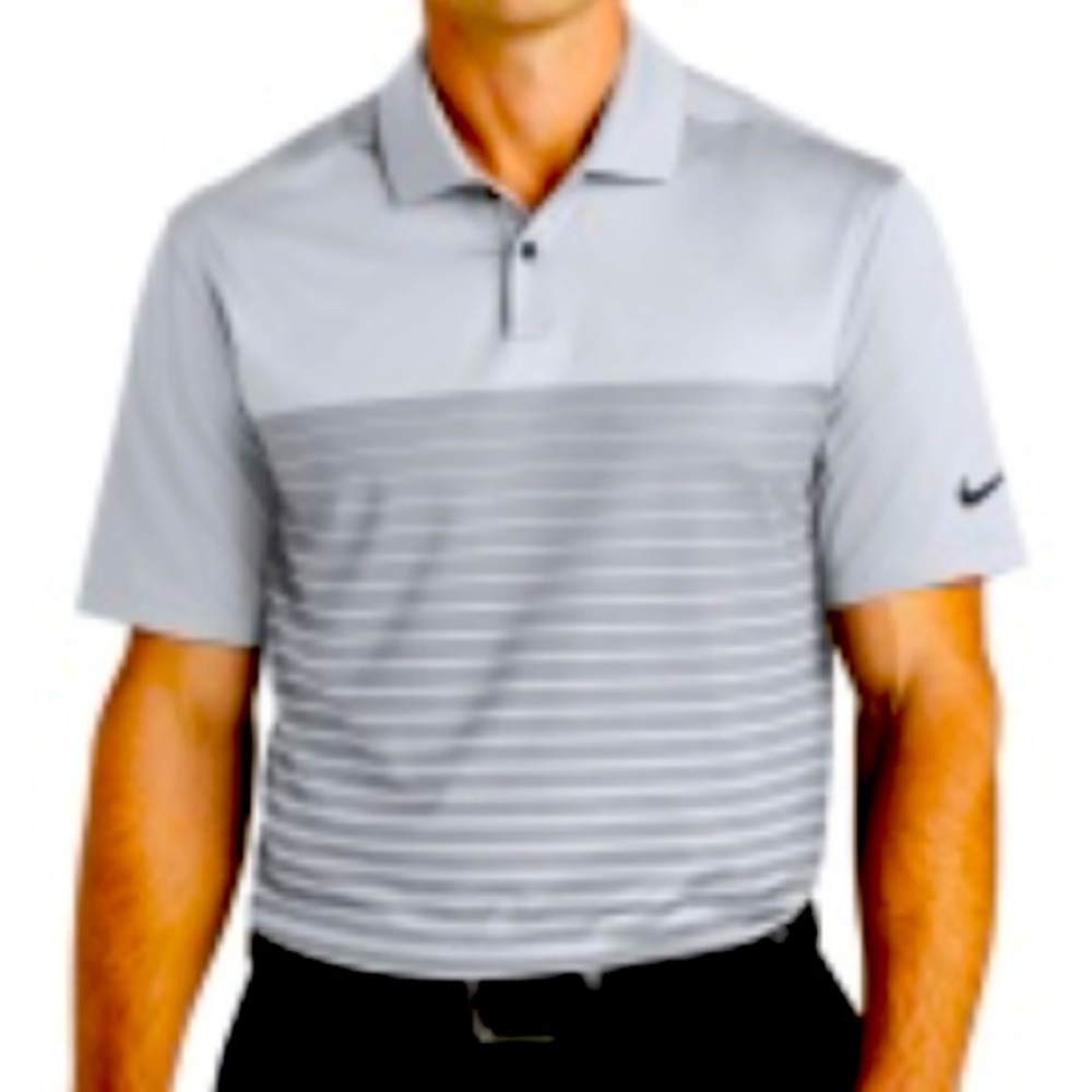Nike Men’s Dri-FIT Vapor Block Golf Polo - Wolf Grey